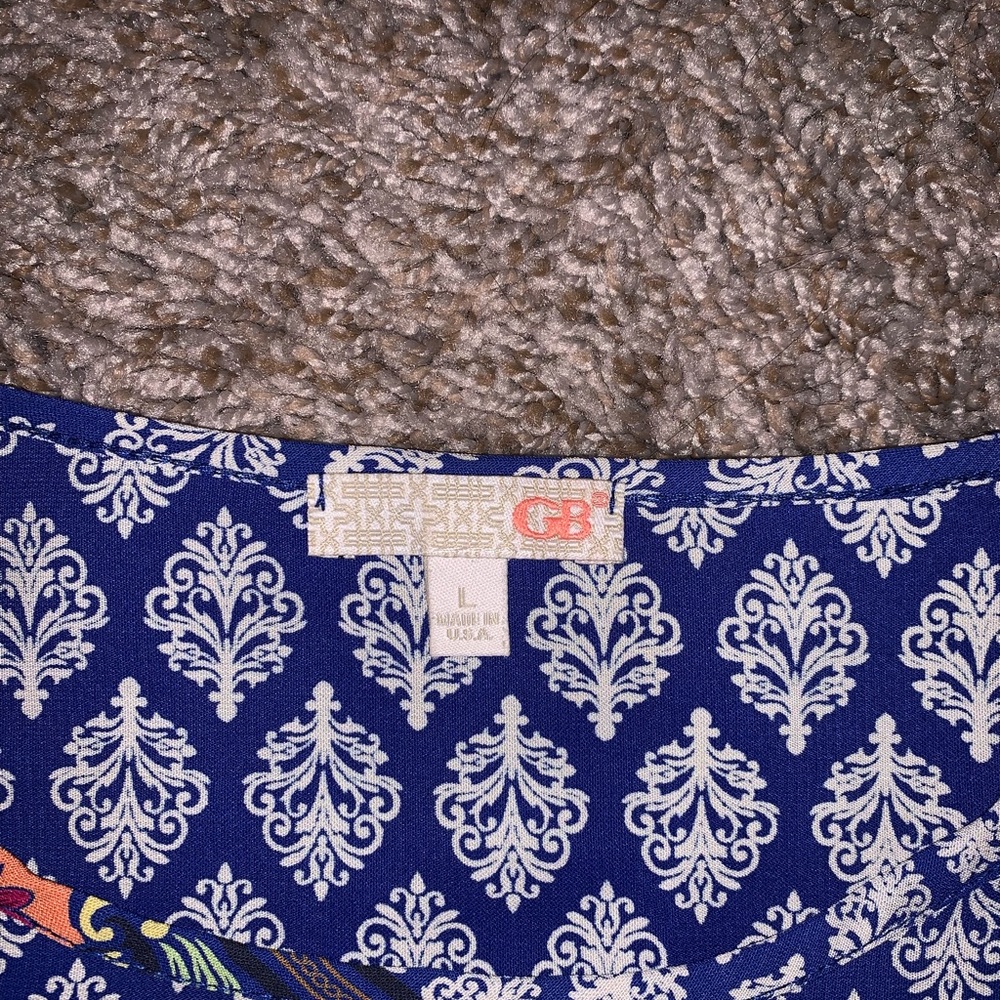 Giani Bini blue summer top - Picture 2 of 2